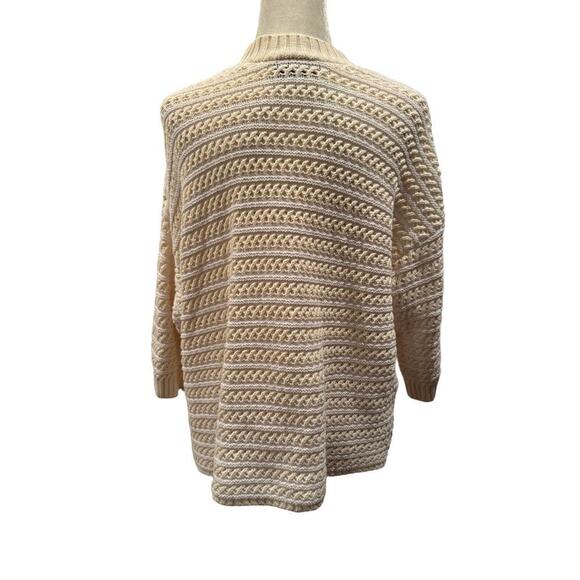 Lane Bryant Yellow and White Cardigan - Size 22/24 - Picture 2 of 11